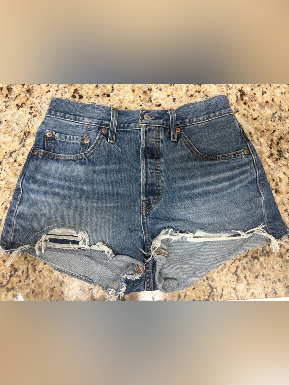 Levi’s 501 Denim Shorts - Blue
